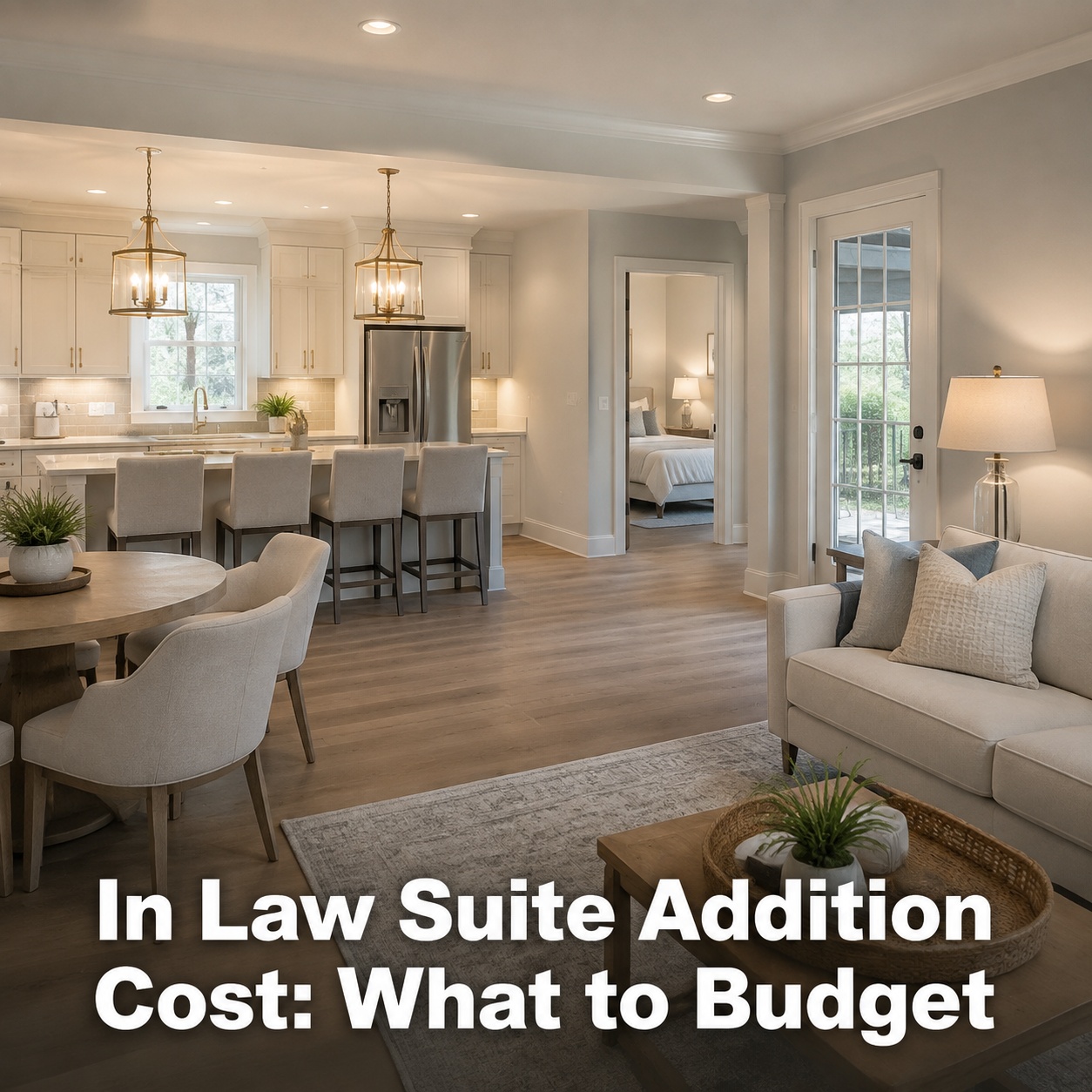 In Law Suite Addition Cost: What to Budget