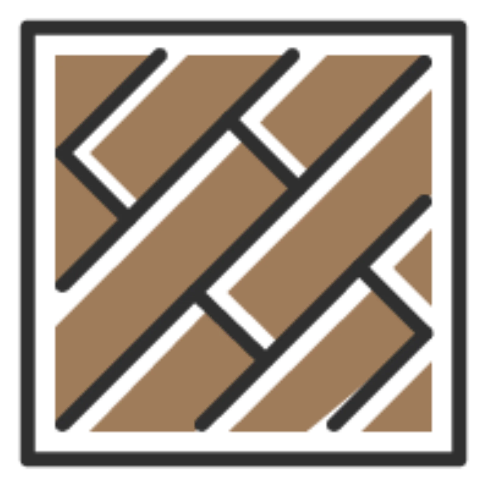Hand fanning out a set of flooring finish swatches